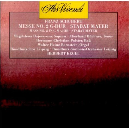 SCHUBERT - Kegel - Messe n°2 en sol majeur, pour solistes, chur, cordes